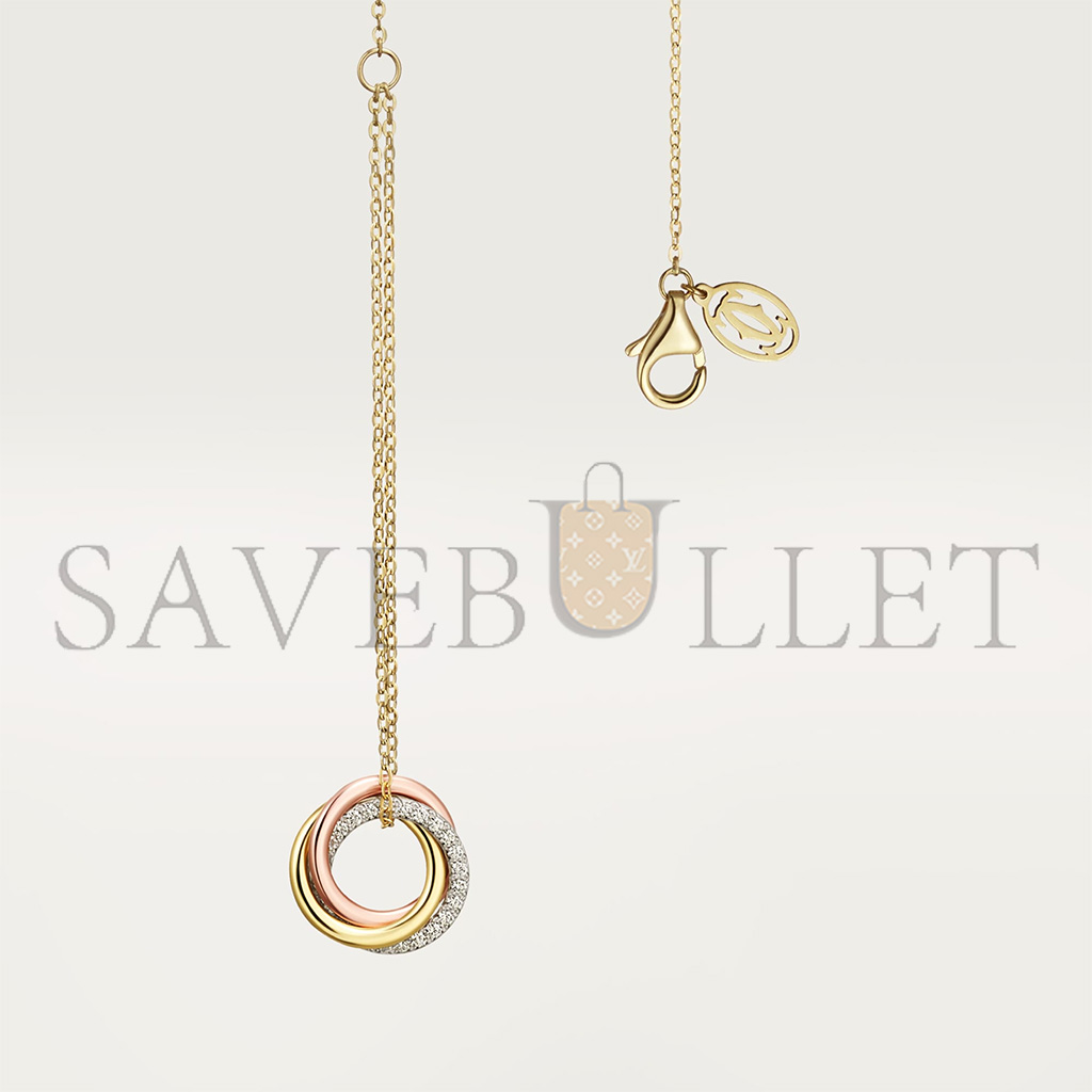 ca*t*er trinity 18k white gold, 18k yellow gold, 18k rose gold, Di*m*nd bracelet b6069815